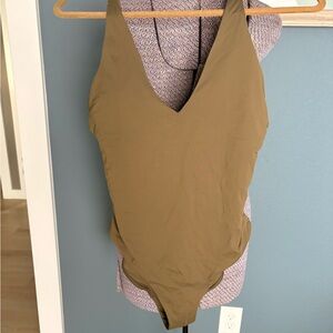 Everlane ReNew Olive Swimwear